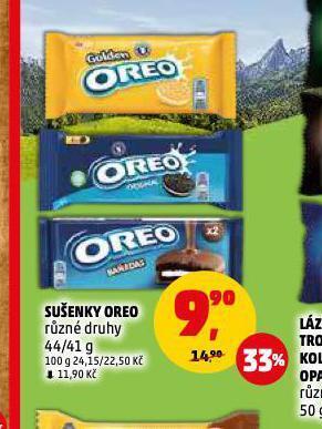 Penny Market Sušenky oreo nabídka