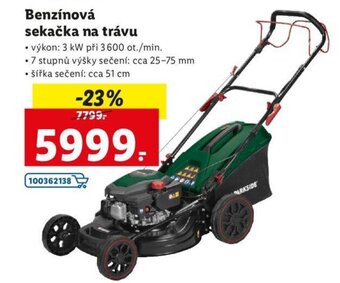 Lidl Benzínová sekačka na trávu nabídka