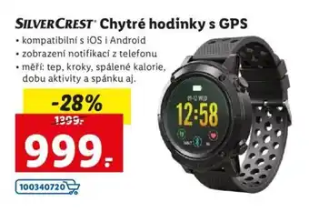 Lidl SILVERCREST Chytré hodinky s GPS nabídka
