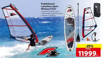 Lidl Paddleboard s plachtou Sport Windsurf 10,8' nabídka