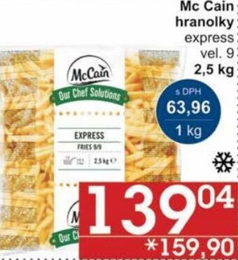 Jip Mc Cain hranolky: nabídka