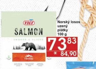 Jip Norský losos uzený plátky 100 g nabídka