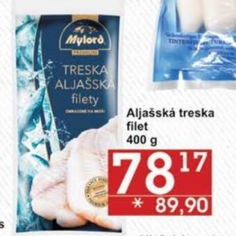 Aljašská treska filet 400 g