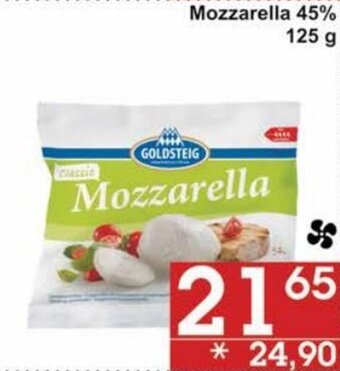 Jip Mozzarella 45%: 125 g nabídka