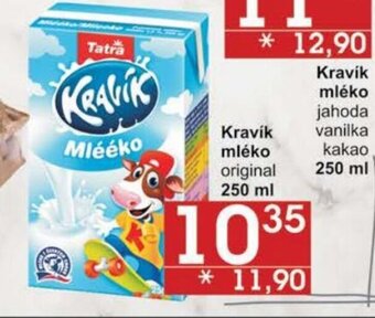 Kravik mléko