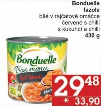 Jip Bonduelle fazole nabídka