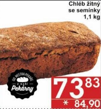 Jip Chléb žitný se semínky 1,1 kg nabídka