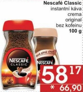 Jip Nescafé Classic nabídka