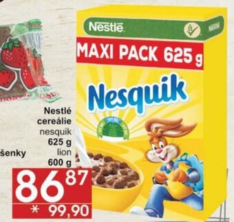 Jip Nestlé cereálie nabídka