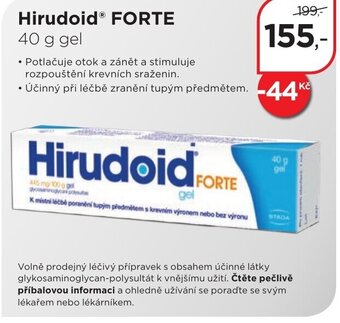 Magistra lékárny Hirudoid® FORTE 40 g gel nabídka