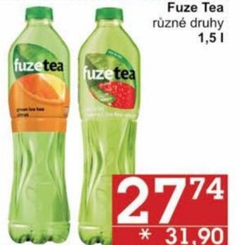 Jip Fuze Tea nabídka