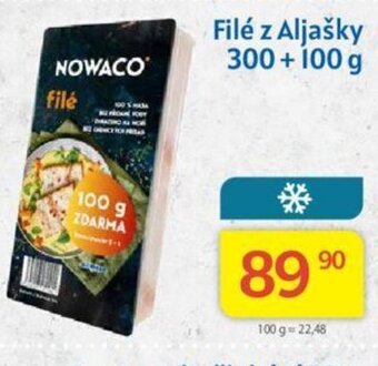Filé z Aljašky 300+100 g