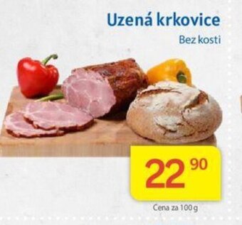 Kubík potraviny Uzená krkovice nabídka