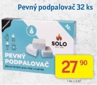 Pevný podpalovač 32 ks