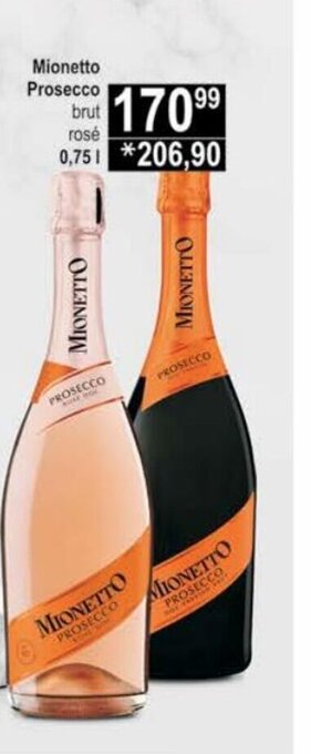 Jip Mionetto Prosecco nabídka