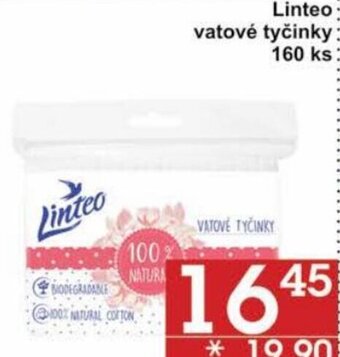 Jip Linteo vatové tyčinky: 160 ks: nabídka