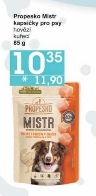 Jip Propesko Mistr kapsičky pro psy nabídka