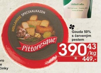 Jip Gouda 50% s červeným pestem nabídka