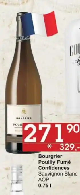 Jip Bourgrier Pouilly Fumé Confidences Sauvignon Blanc nabídka