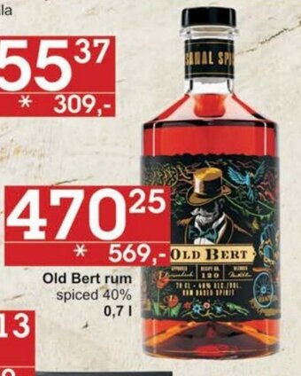 Jip Old Bert rum nabídka