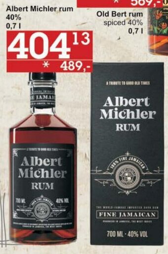 Jip Albert Michler rum 40% 0,7 l nabídka