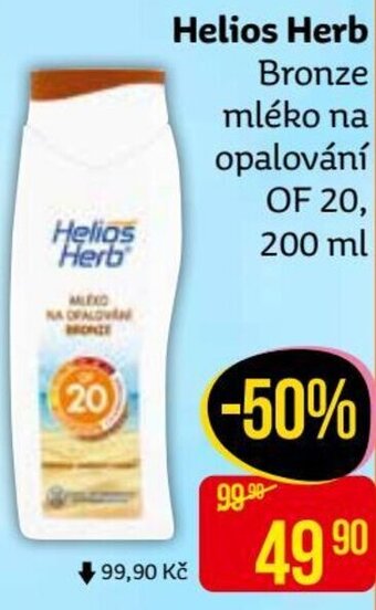 Teta Helios Herb nabídka