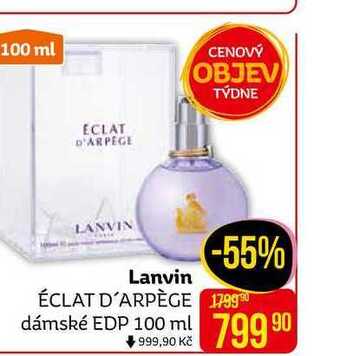 Teta Lanvin éclat d'arpège dámské edp 100 ml nabídka