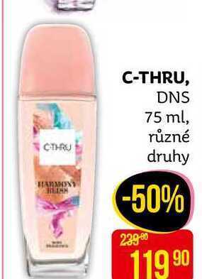 Teta C-thru, dns 75 ml, různé druhy nabídka