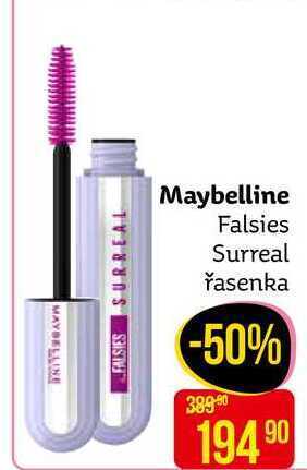 Teta Maybelline falsies surreal řasenka nabídka