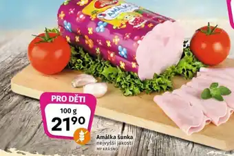 Coop Amálka šunka nejvyšší jakosti MP KRÁSNO nabídka