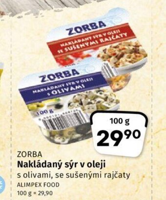 Coop ZORBA Nakládaný sýr v oleji nabídka
