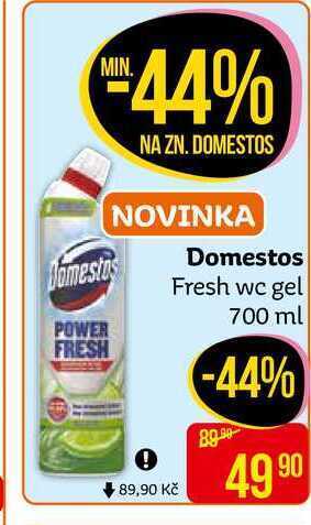 Teta Domestos fresh wc gel 700 ml nabídka