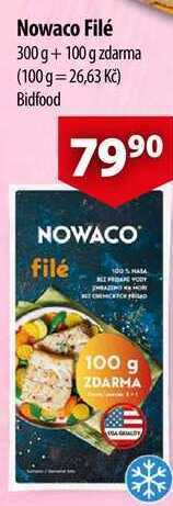 CBA Nowaco filé, 300 g + 100 g zdarma nabídka