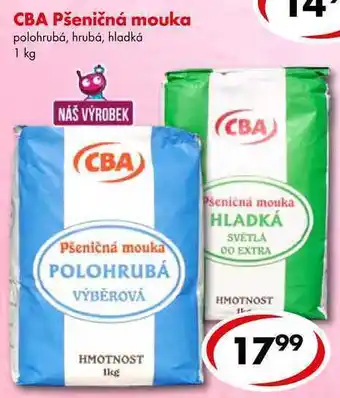CBA Cba pšeničná mouka, 1 kg nabídka