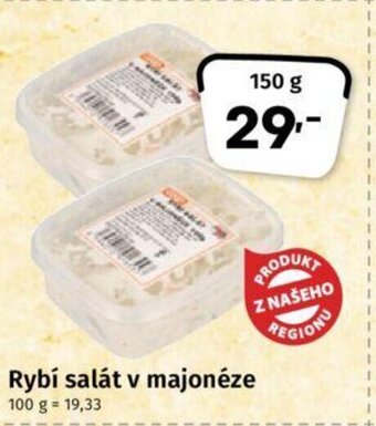 Coop Rybí salát v majonéze nabídka