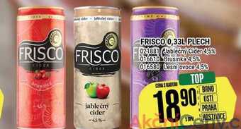 Tamda Foods Frisco 0,33l plech nabídka