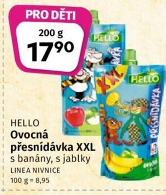 Coop HELLO Ovocná přesnídávka XXL nabídka