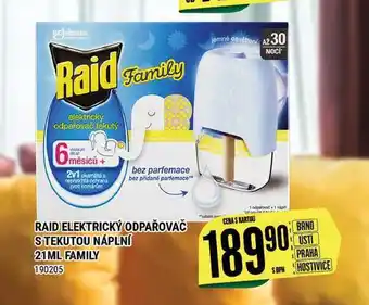Tamda Foods Raid elektrický odpařovač stekutou náplní 21ml family nabídka