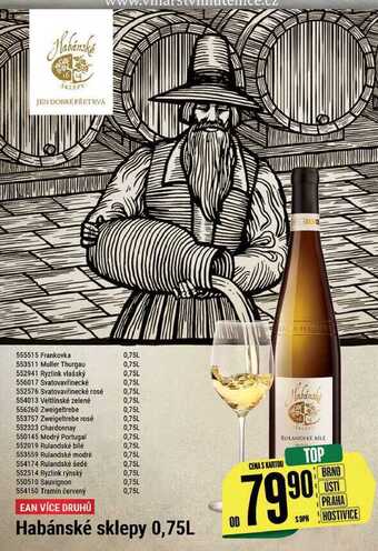 Tamda Foods Habánské sklepy 0,75 l nabídka