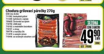 Tamda Foods Chodura grilovací párečky 270 g nabídka