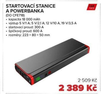 Auto Kelly STARTOVACÍ STANICE A POWERBANKA nabídka