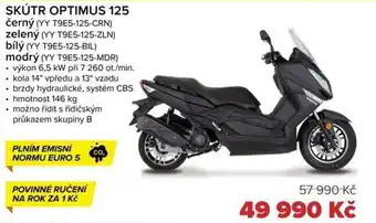 Auto Kelly SKÚTR OPTIMUS 125 černý (YY T9E5-125-CRN) nabídka