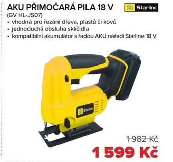 Auto Kelly AKU PŘIMOČARÁ PILA 18 V nabídka