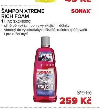 Auto Kelly ŠAMPON XTREME RICH FOAM nabídka
