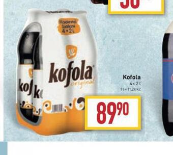 Billa Kofola 4pack nabídka