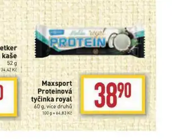 Billa Maxsport prozeinová tyčinka royal nabídka
