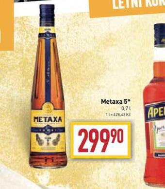 Billa Metaxa 5* nabídka