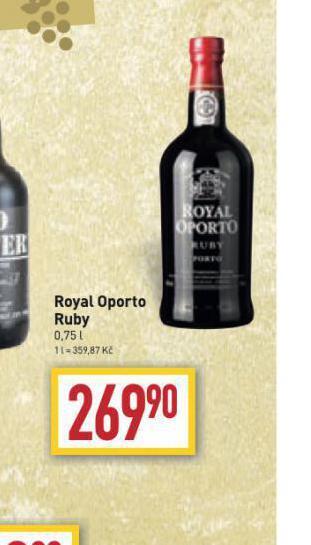 Billa Royal oporto ruby nabídka