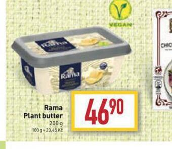 Billa Rama plant butter nabídka