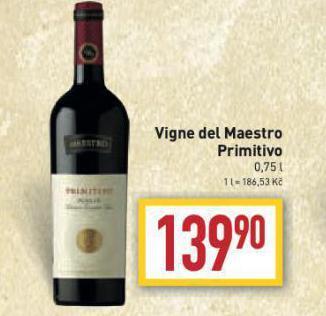 Billa Vigne del maestro primitivo nabídka
